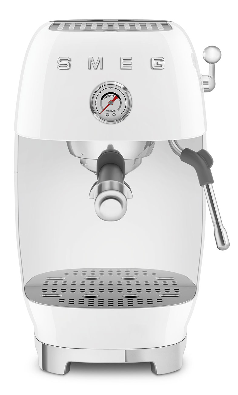 Кофеварка рожковая Smeg ECF03WHEU - Фото 1