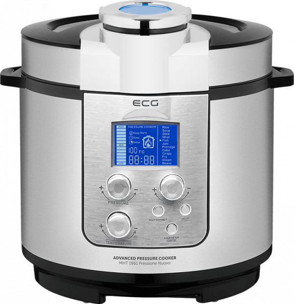 Мультиварка-скороварка ECG MHT 1661 Pressione Nuovo - Фото 1