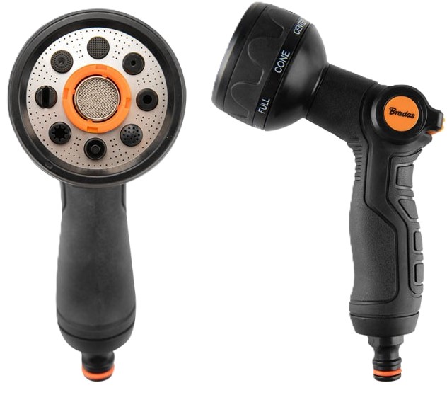 Купити Насадка для поливу BRADAS Smooth Control, Black Line (ECO-2054) - Фото 1 Насадка для поливу BRADAS Smooth Control, Black Line (ECO-2054) - Фото 1