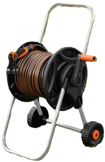 Купити Візок для шланга BRADAS BLACK LINE з пістолетом і арматурою 1/2" 20 м (ECO-AG26020SET1) - Фото 1 Візок для шланга BRADAS BLACK LINE з пістолетом і арматурою 1/2" 20 м (ECO-AG26020SET1) - Фото 1