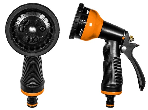 Купити Насадка для поливу BRADAS 9 функцій металевий (ECO-KT4656B) - Фото 1 Насадка для поливу BRADAS 9 функцій металевий (ECO-KT4656B) - Фото 1