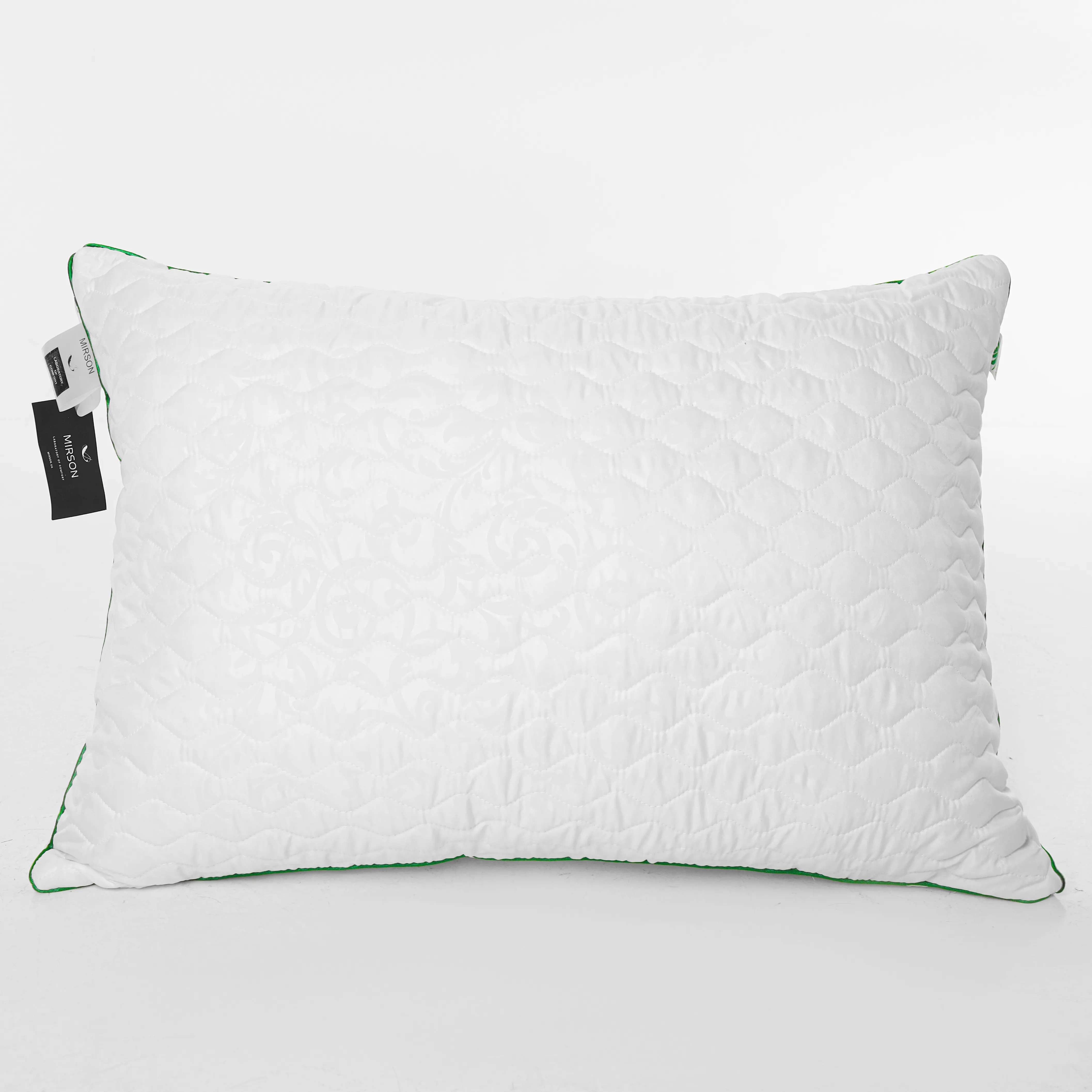 Подушка стандартна MirSon бавовняна 1286 Eco Aloe Vera Середня 40х60 см (2200001520035) - Фото 1