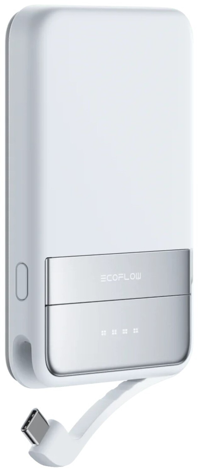 Батарея мобильная EcoFlow Rapid Magnetic Power Bank 5000 Blue (EF-RAPID5000-L-EU) - Фото 1