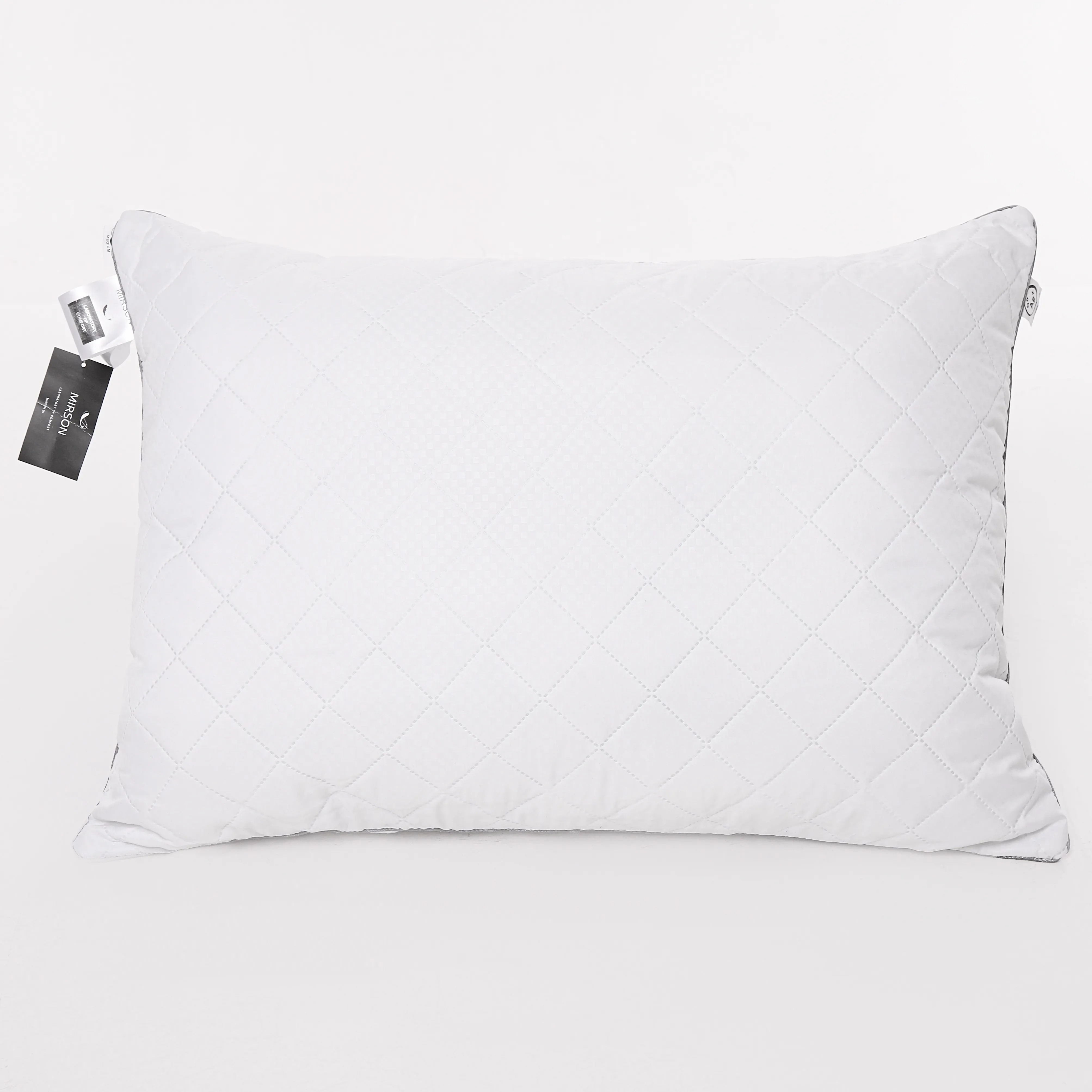 Купити Подушка стандартна MirSon Eco Тенсель (Modal) Silver 0388 40х60 см (2200000392947) - Фото 1 Подушка стандартна MirSon Eco Тенсель (Modal) Silver 0388 40х60 см (2200000392947) - Фото 1