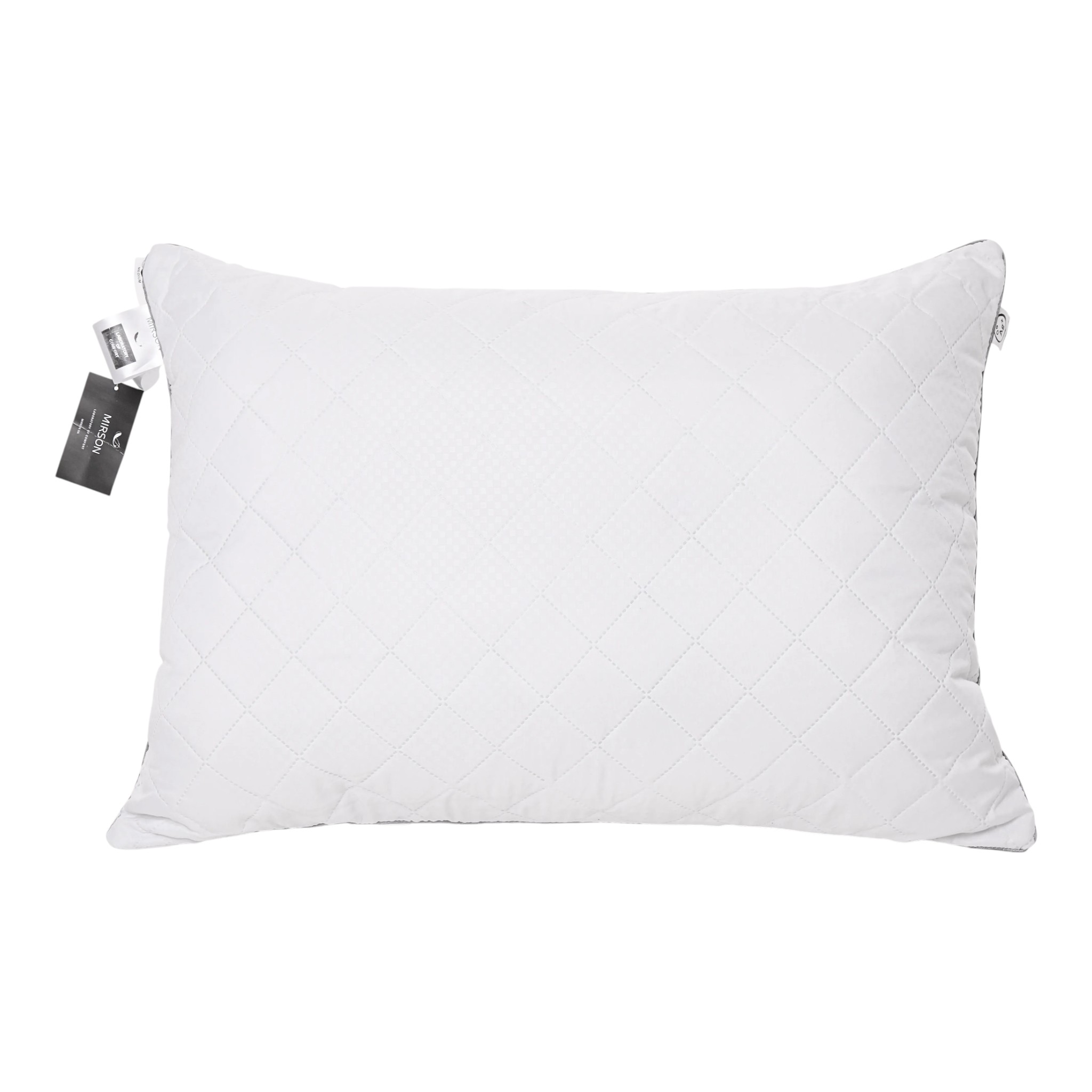 Купити Подушка стандартна MirSon Eco Eco-Soft Silver №464 40х60 см (2200000624550) - Фото 1 Подушка стандартна MirSon Eco Eco-Soft Silver №464 40х60 см (2200000624550) - Фото 1