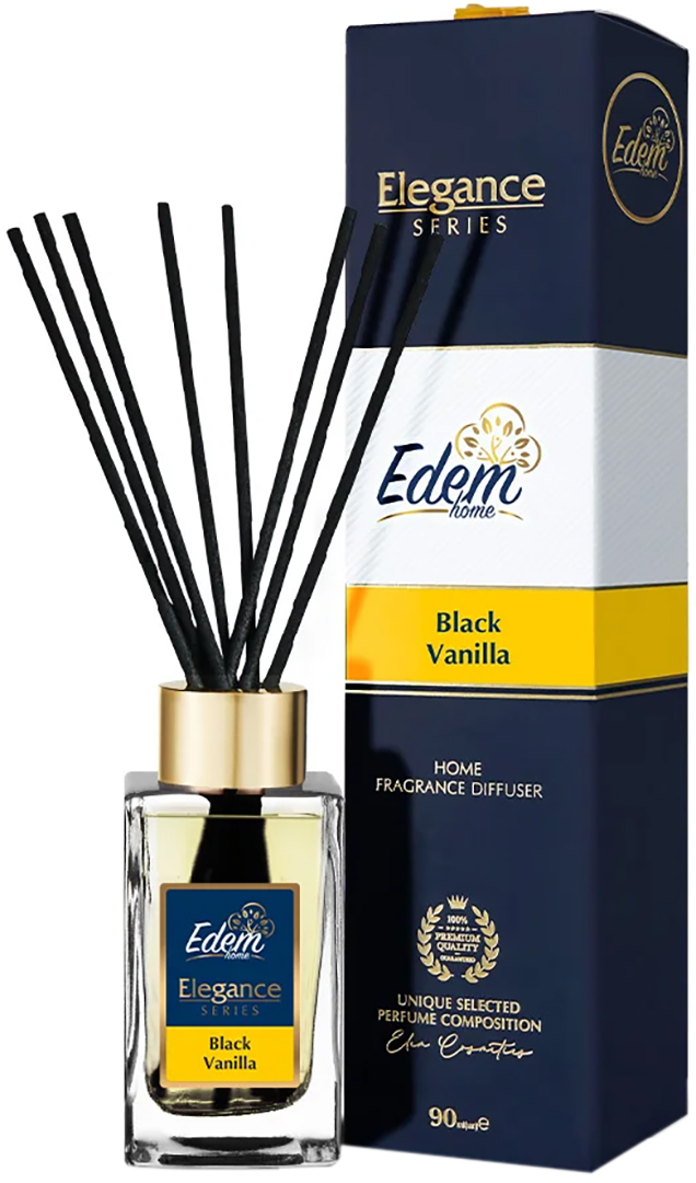 Аромадифузор Edem Home Elegance Black Vanilla 90 ml (EH25415) - Фото 1
