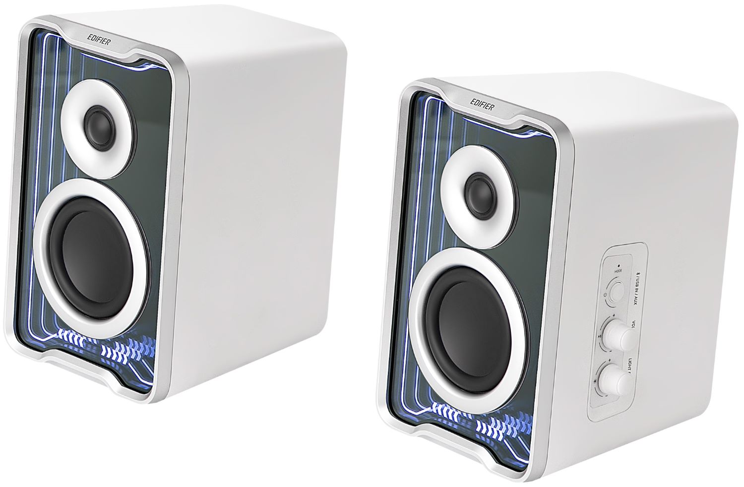 Компьютерная акустика компактная 2.0 Edifier 2.0 30W Bluetooth QR30 White - Фото 1