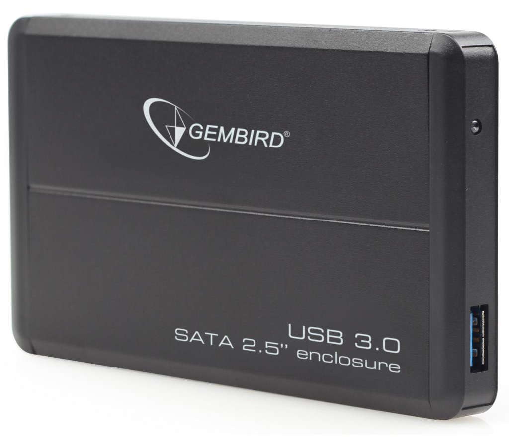 Внешний карман Gembird HDD 2.5'' USB 3.0 Black (EE2-U3S-2) - Фото 1