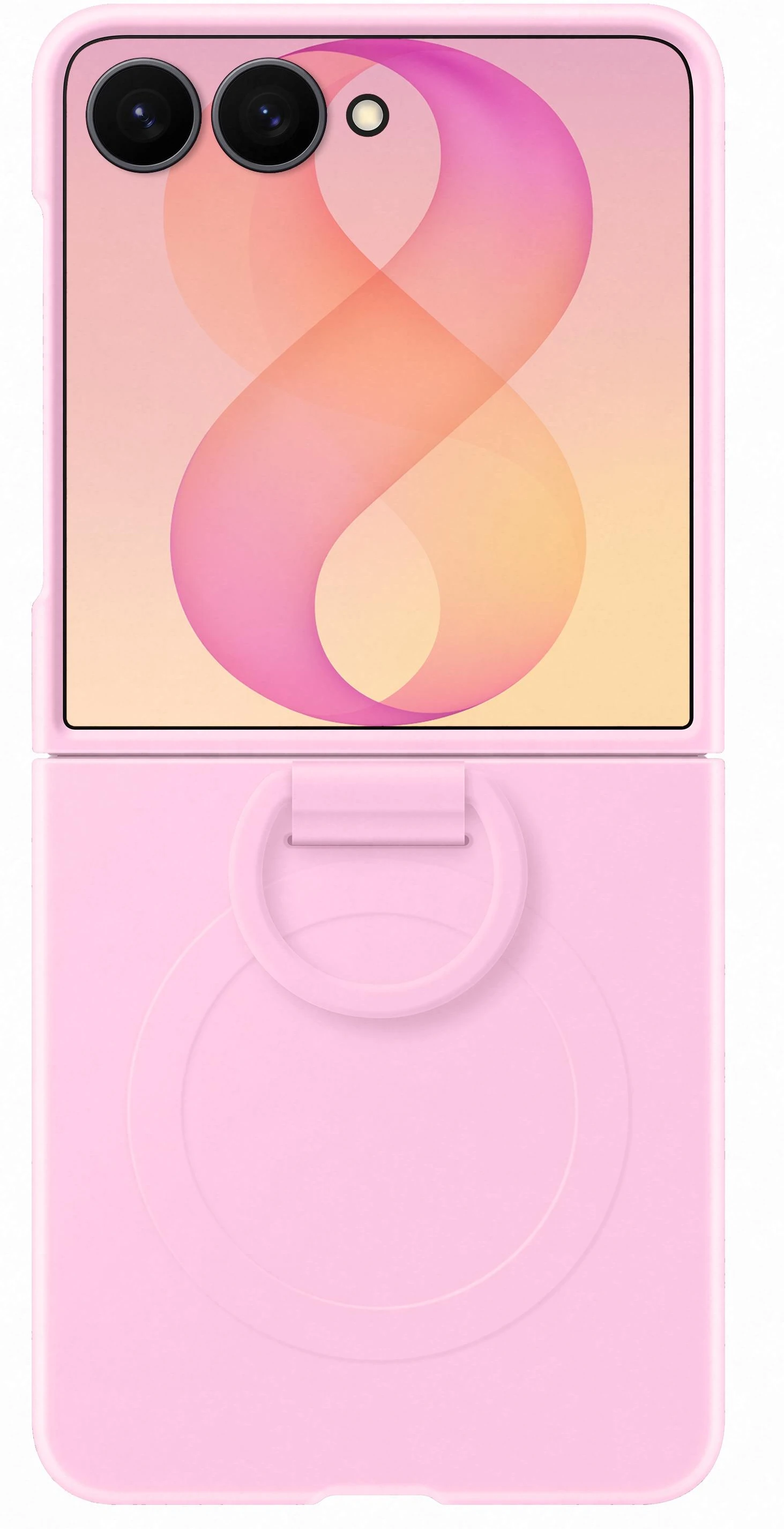 Чохол для смартфону Samsung Silicone Ring Magnet Flip 8 Violet (EF-EF776CVEGUA)