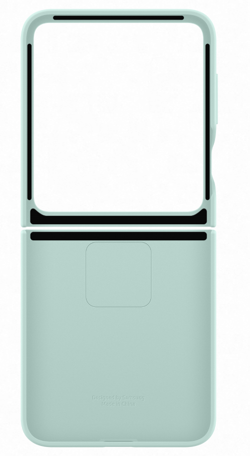 Чехол для смартфона Samsung Silicone Case Flip 6 Mint (EF-PF741TMEGUA) - Фото 1