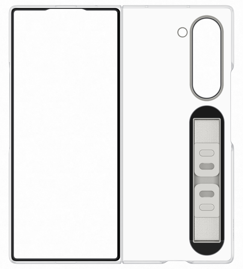 Чохол для смартфону Samsung Clear Case Fold 6 Transparancy (EF-QF956CTEGUA) - Фото 1