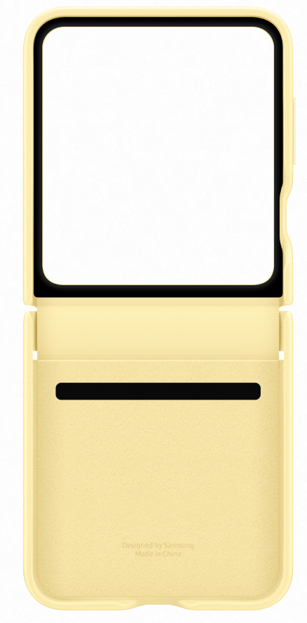 Чехол для смартфона Samsung Kindsuit Case Flip 6 Yellow (EF-VF741PYEGUA) - Фото 1