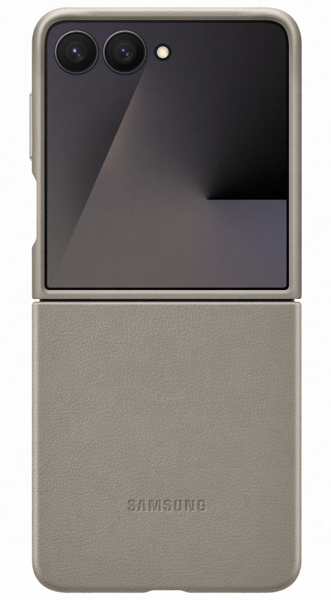 Чохол для смартфону Samsung Kindsuit Case Flip 7 Taupe (EF-VF766PJEGUA) - Фото 1