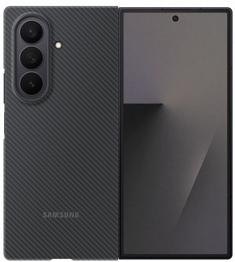Чохол для смартфону Samsung Carbon Case Fold 7 Black (EF-XF966SBEGUA) - Фото 1