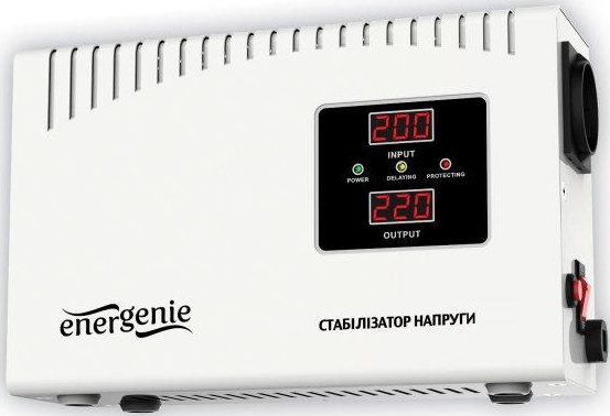 Стабилизатор напряжения EnerGenie EG-AVR-DW1000-01 - Фото 1