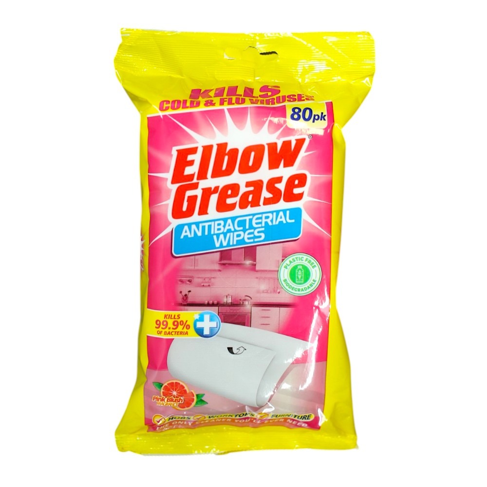 Серветка побутова Elbow Grease Грейпфрут 80 шт. (EGUWWCFCAG)