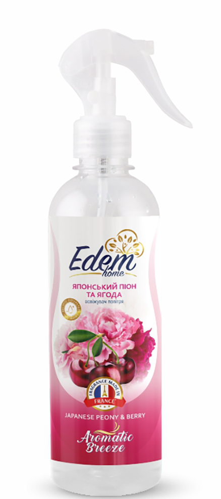 Освежитель воздуха аэрозольный Edem Home Japanese peony&Berry 420 мл (EH551004) - Фото 1