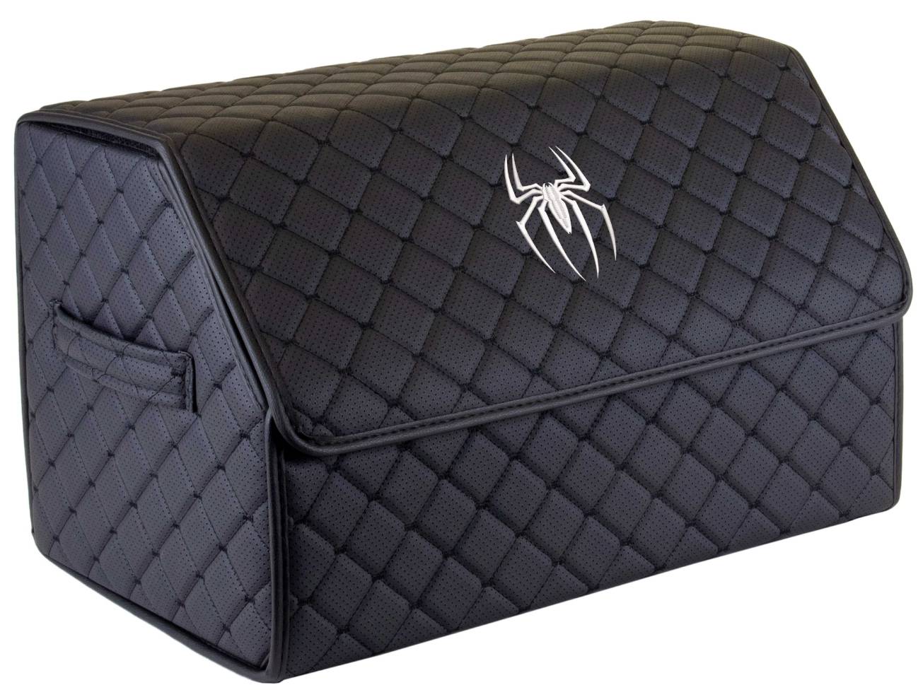 Сумка-органайзер в багажник EVAtech ECO M Spider-Man logo чорна з чорною ниткою (EHECEMBBBBV159) - Фото 1