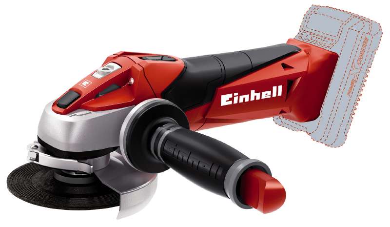 Болгарка Einhell TC-AG 18 Li Solo 115mm (4431130) - Фото 1