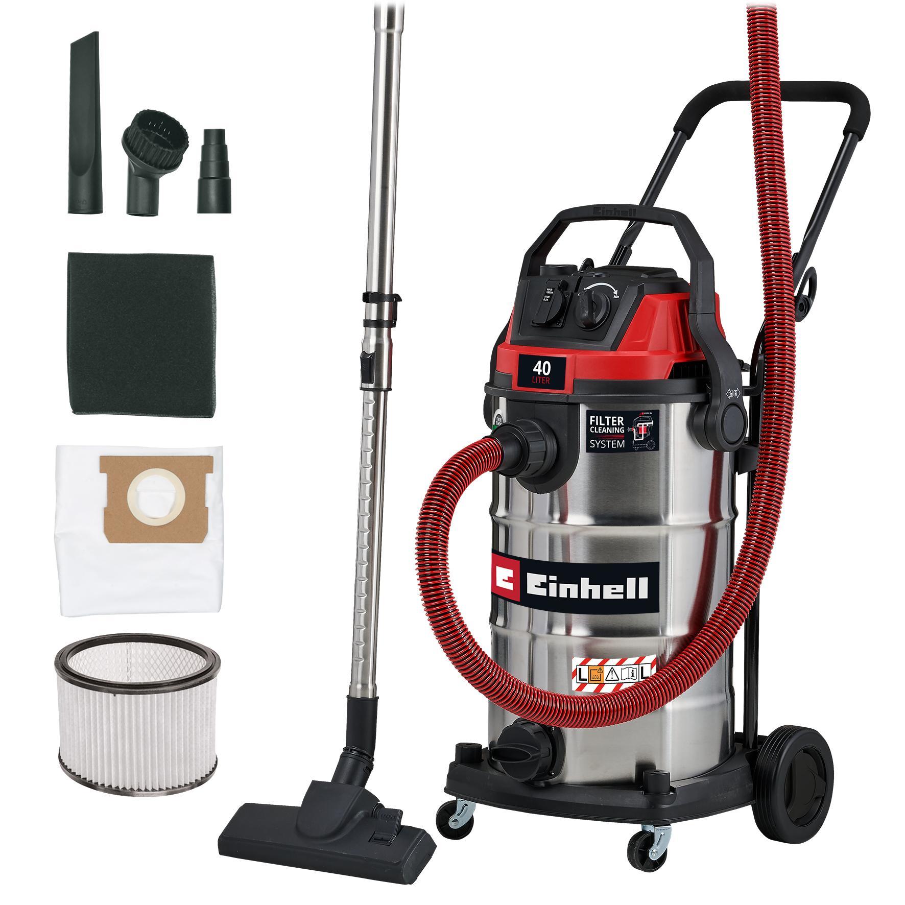 Пылесос для сухой уборки с мешком Einhell TE-VC 4090 SACL (2347445) - Фото 1
