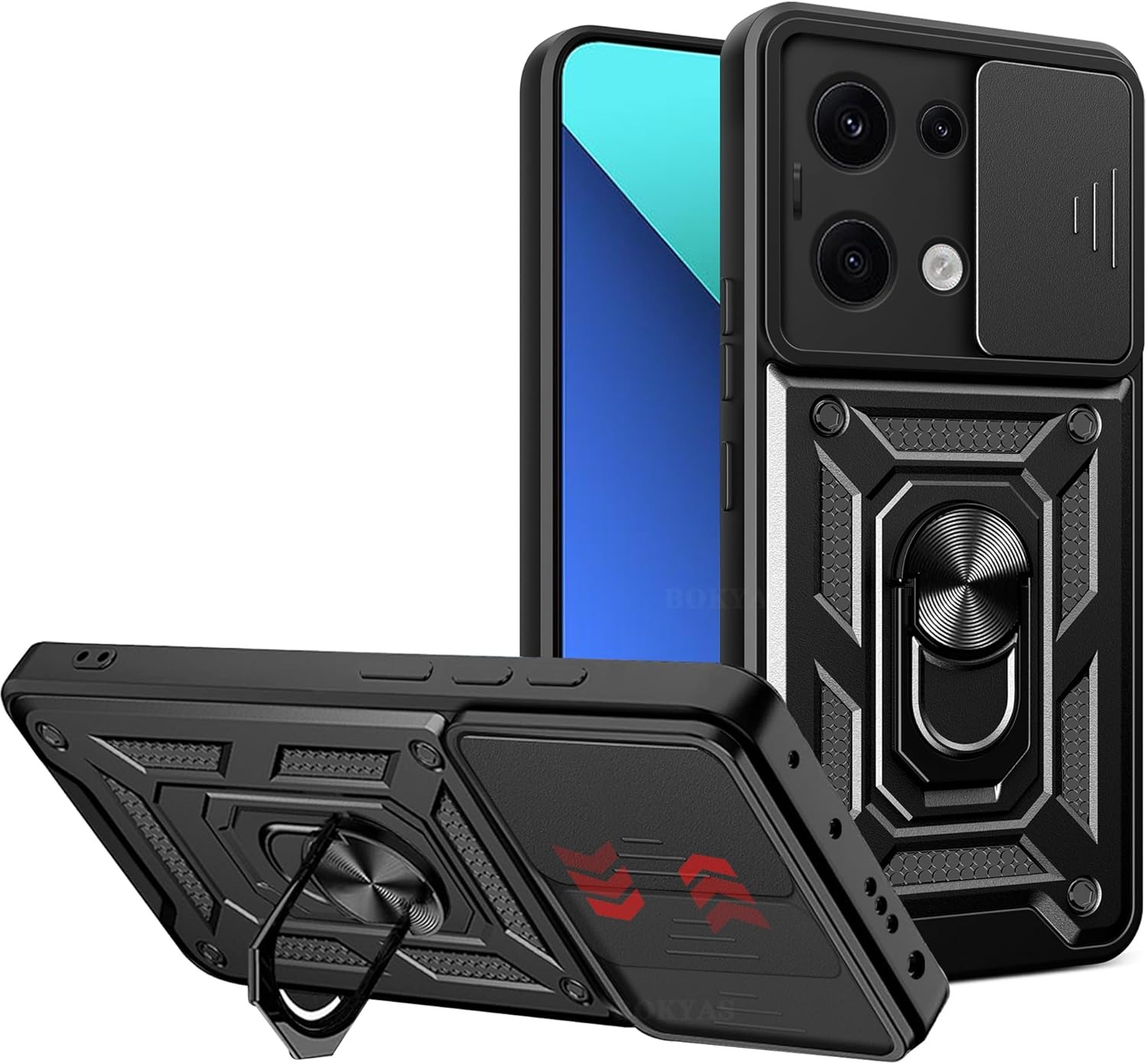 Чехол для смартфона BeCover Military for Xiaomi Redmi Note 14S Black (713546) - Фото 1