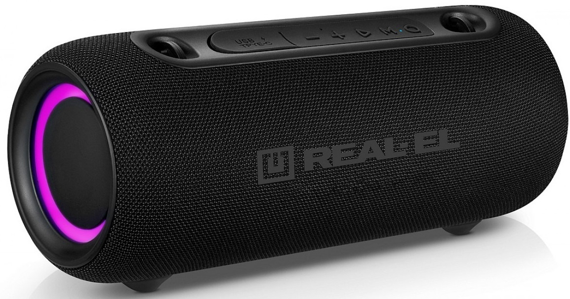 Портативная акустика REAL-EL X-725 Black (EL121600028) - Фото 1