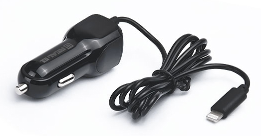 Автомобильное зарядное устройство REAL-EL CA-17 black (EL123160010) - Фото 1