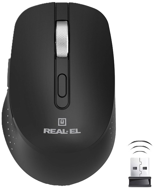 Мышь беспроводная REAL-EL RM-380W - Фото 1