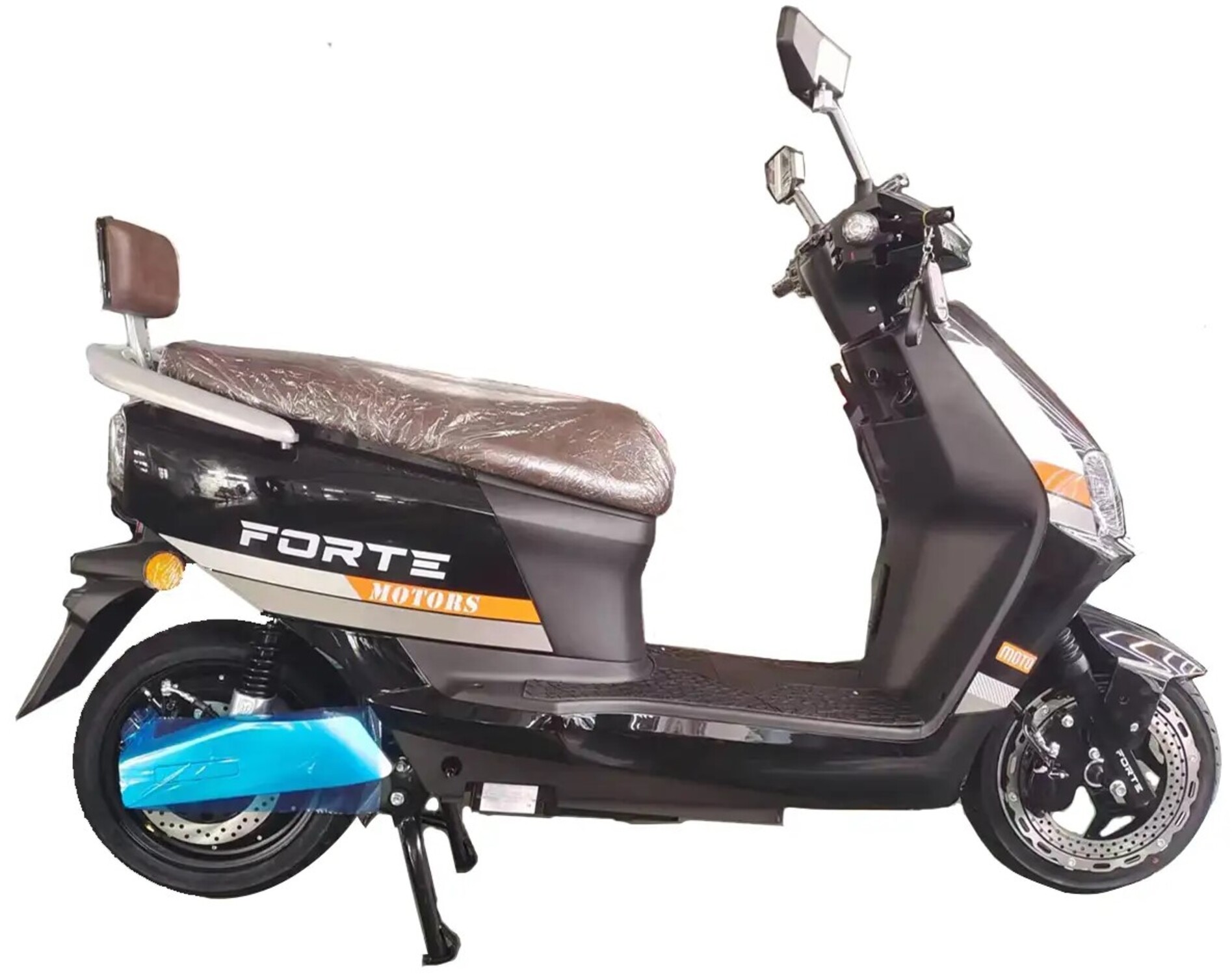 Электроскутер Forte STRIKER Black - Фото 1