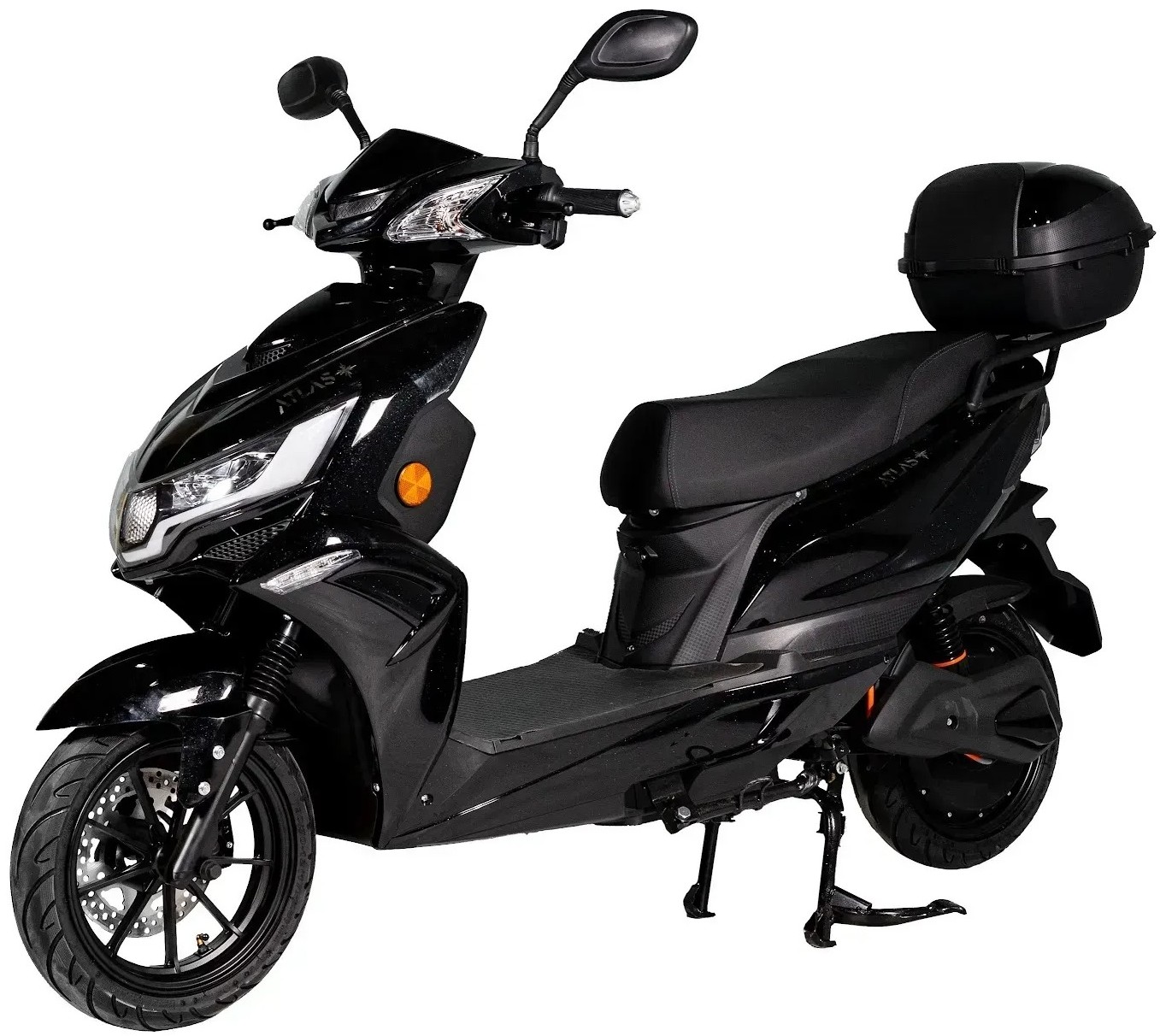 Электроскутер Atlas Eagle Box 2000W Black (3055_atlas) - Фото 1