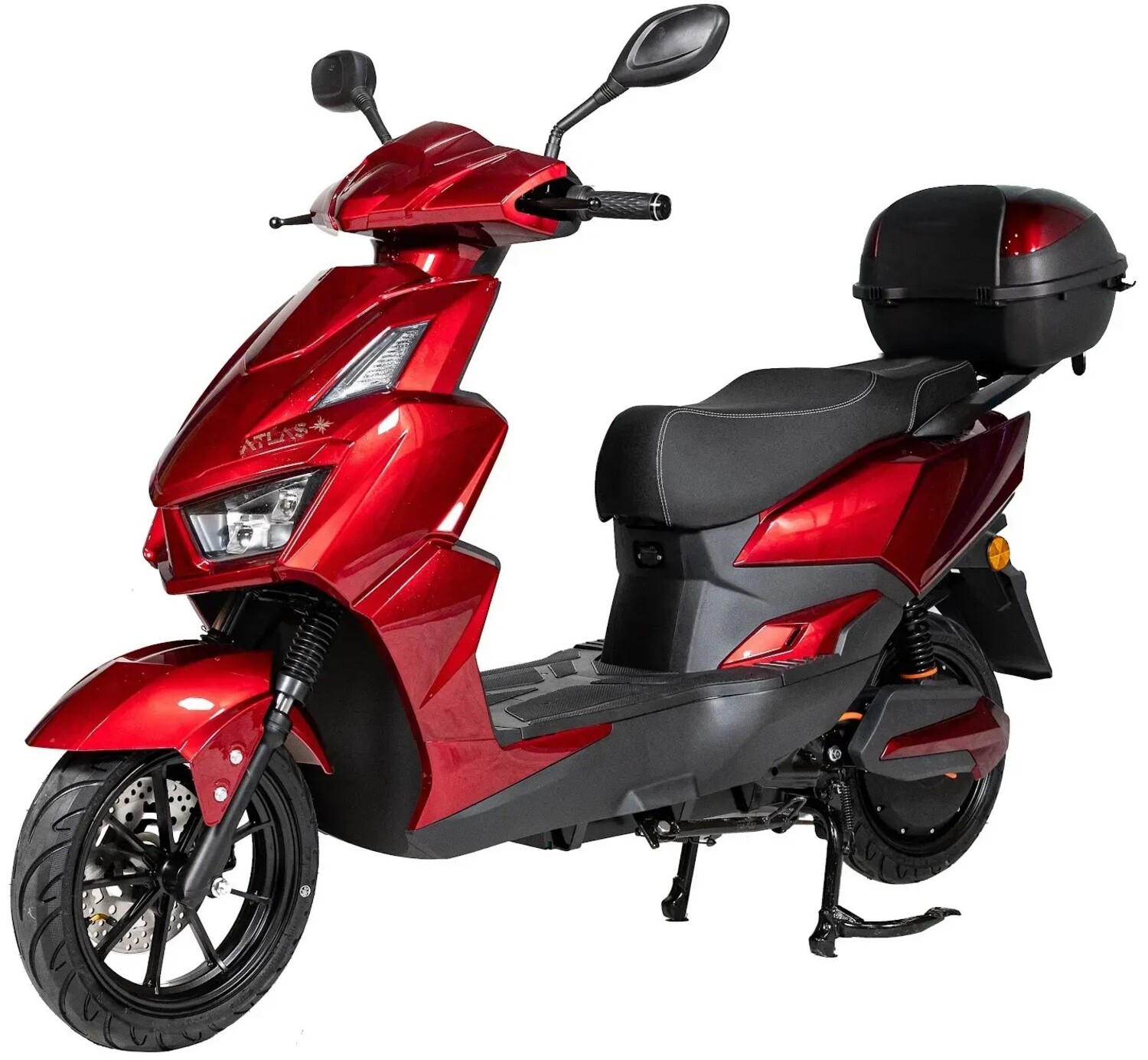 Электроскутер Atlas Tiger Box 2000W Red (3116_atlas) - Фото 1