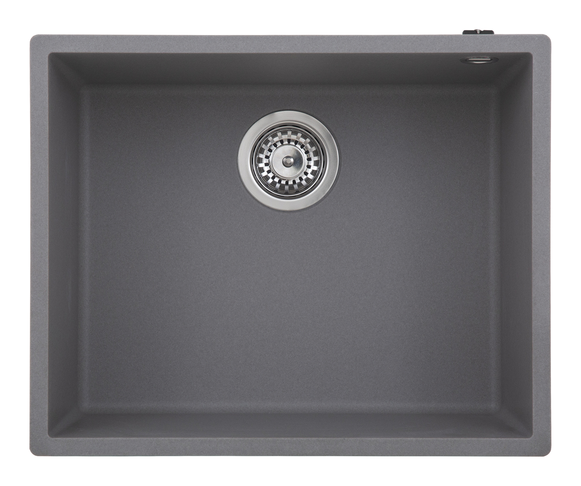 Мойка кухонная Elleci Q 105 Under Top Titanium 73 - Фото 1