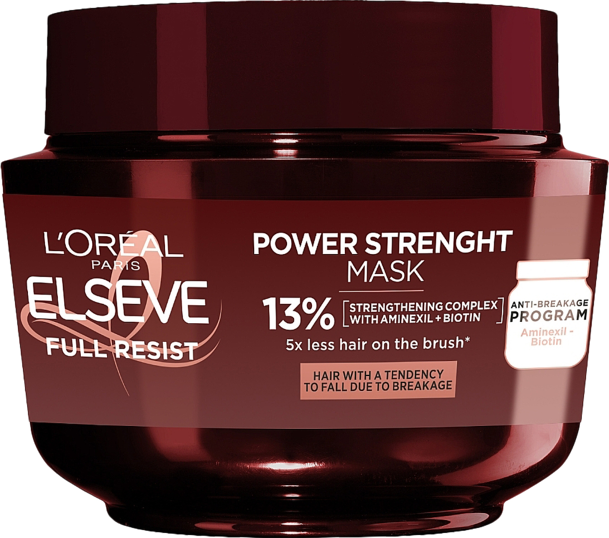 Купити Маска для волосся Elseve Full Resist Arginine Зміцнюючий 300мл - Фото 1 Маска для волосся Elseve Full Resist Arginine Зміцнюючий 300мл - Фото 1