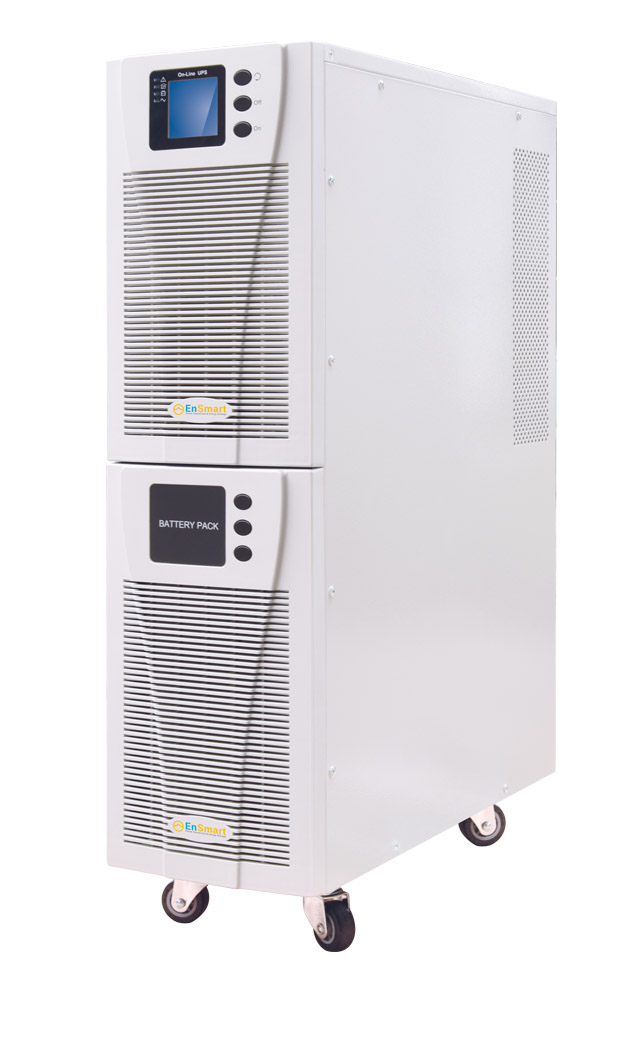 Источник бесперебойного питания ENSMART Smartpack 10kVA Ups Std 20x9Ah (EN10000T11K002) - Фото 1