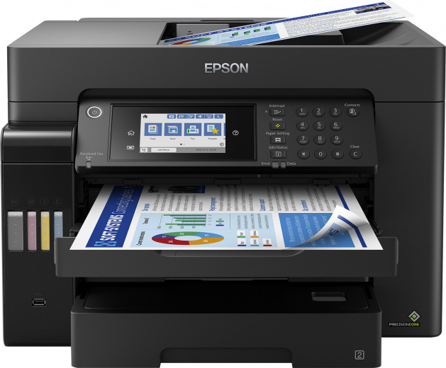 МФУ цветной печати Epson L15160 c WI-FI (C11CH71404) - Фото 1