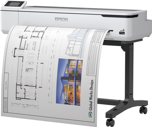 Принтер для кольорового друку Epson SuereColor 36'' SC-T5100 с стендом (C11CF12301A0) - Фото 1