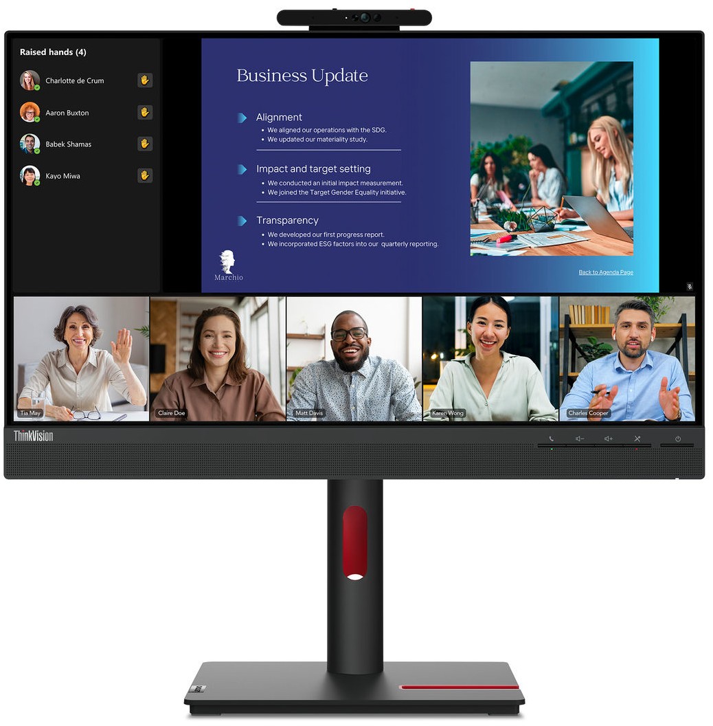 Монитор Lenovo T24v-30 (63D8MAT3UA) - Фото 1