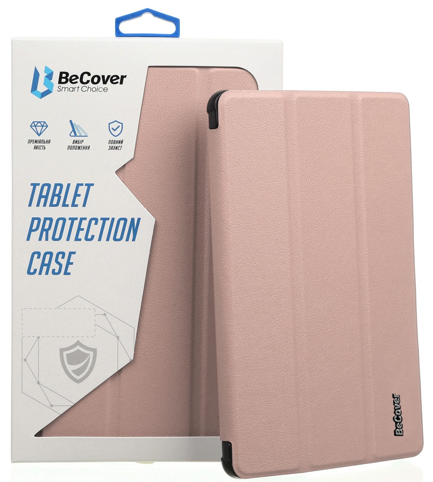 Чохол для планшету BeCover Soft Edge з кріпленням Apple Pencil for Apple iPad mini 6 2021 Pink (706808) - Фото 1
