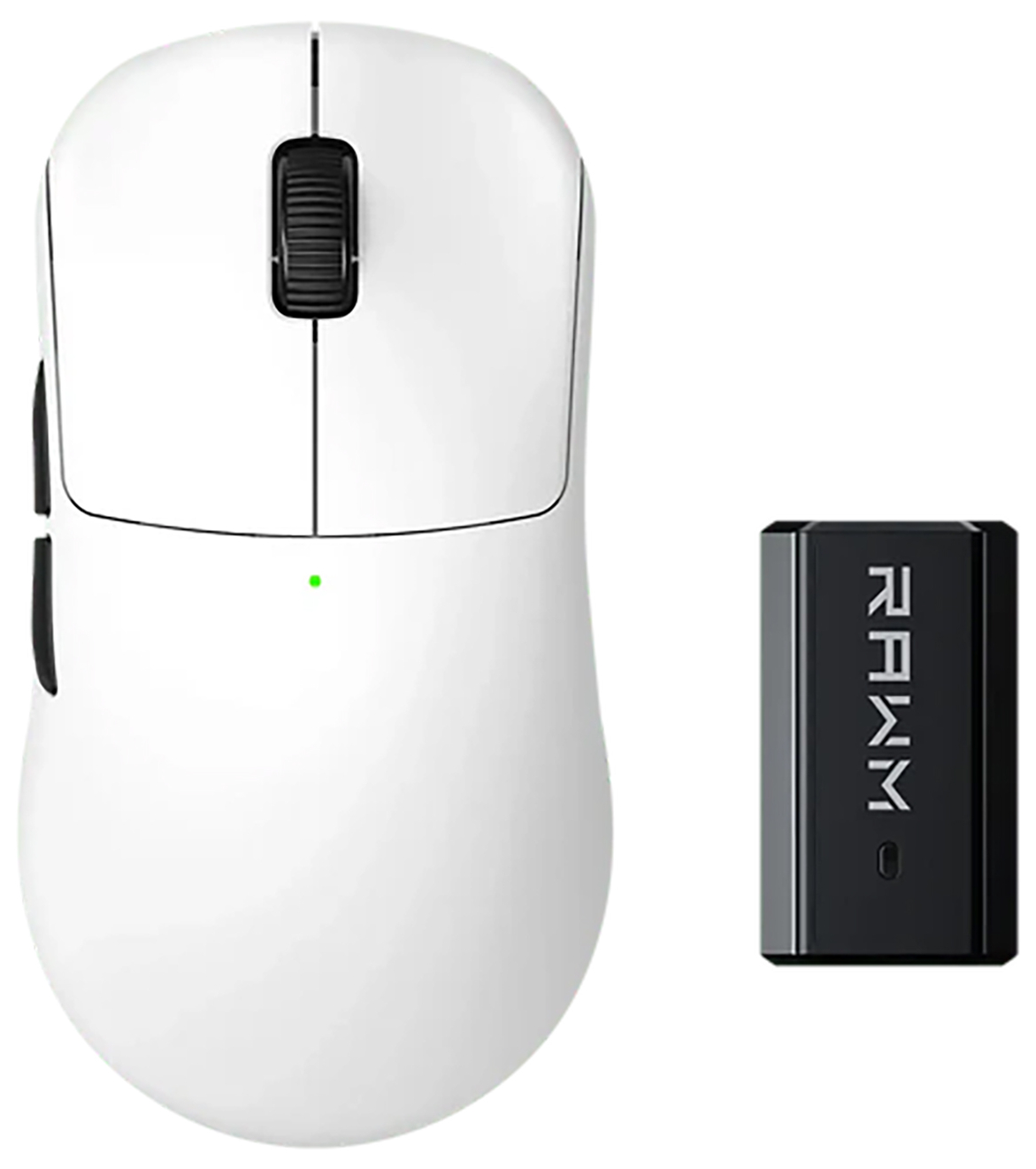 Миша бездротова ігрова RAWM ES21PRO.white - Фото 1