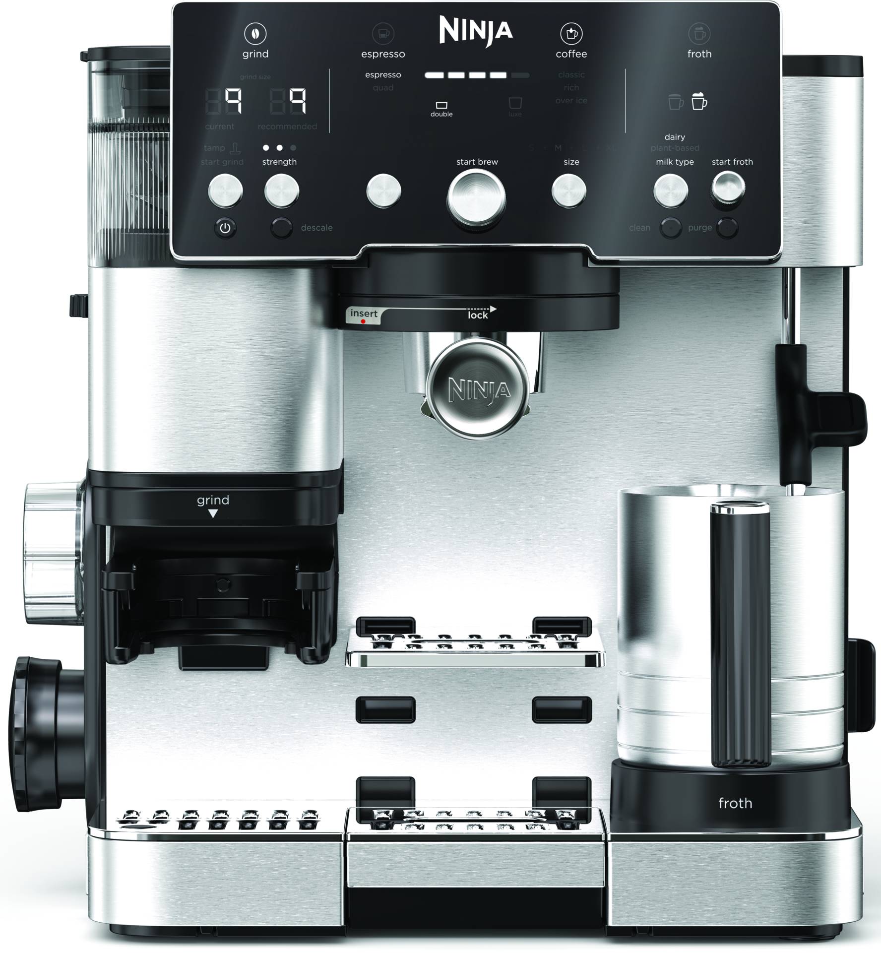 Кофеварка рожковая Ninja Luxe Café Essential Coffee Maker ES501EU - Фото 1