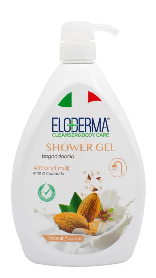 Гель для душа Eloderma Миндаль 1000 мл (ESGA1000) - Фото 1