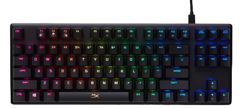 Клавіатура дротова ігрова HyperX Alloy Origins Core HX Blue (HX-KB7BLX ...