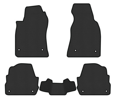 EVA коврики в салон авто EVAtech для A6 (C5) 4WD Restyling Audi 2001-2004 2 поколение Combi EU (AU34128CGK5TL8RBB) - Фото 1