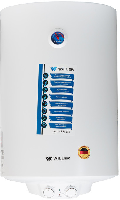 Водонагрівач Willer EV80DR серія Prime - Фото 1