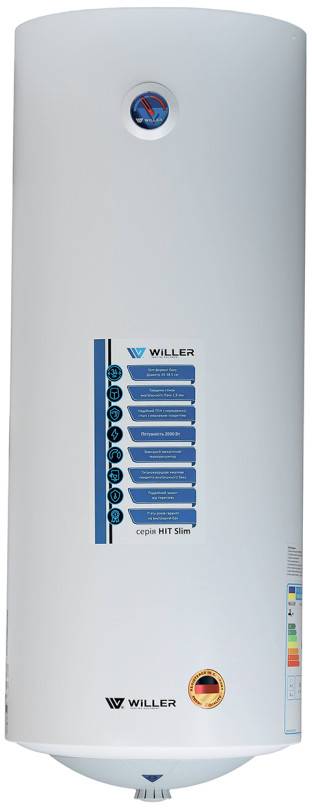 Водонагреватель Willer EV80SR-HIT Slim - Фото 1