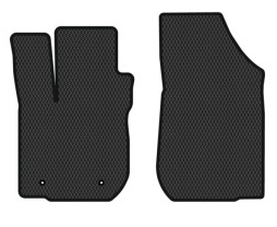 EVA коврики в салон авто передние EVAtech для Logan Dacia 2012-2016 2 поколение Sedan EU DA33363AV2CP2RBB - Фото 1