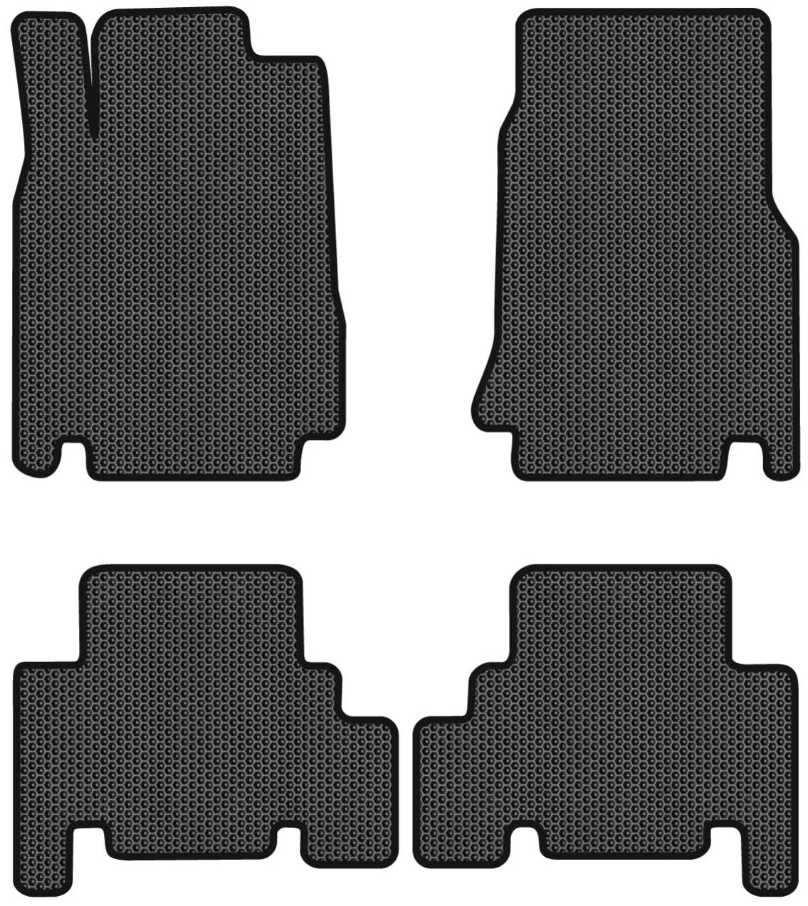 EVA килимки в салон авто EVAtech для A-Class (W168) Short Mercedes-Benz 1997-2004 1 покоління Htb EU MB21401PC4SBB - Фото 1