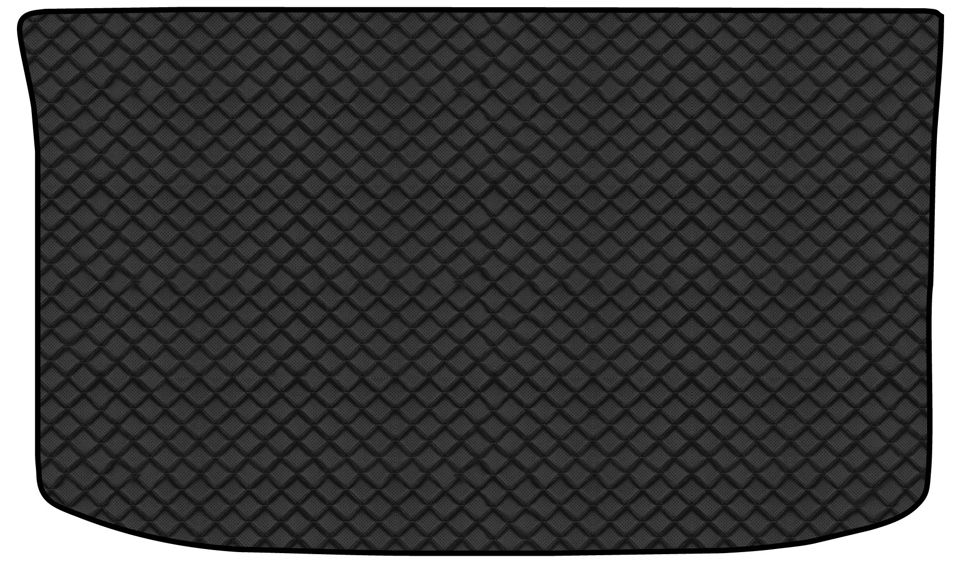 Килимок з екошкіри в багажник авто EVAtech ECO для Micra IV (K13) Restyling Nissan 2013-2016 4 покоління Htb EU NS41519B1BBB - Фото 1