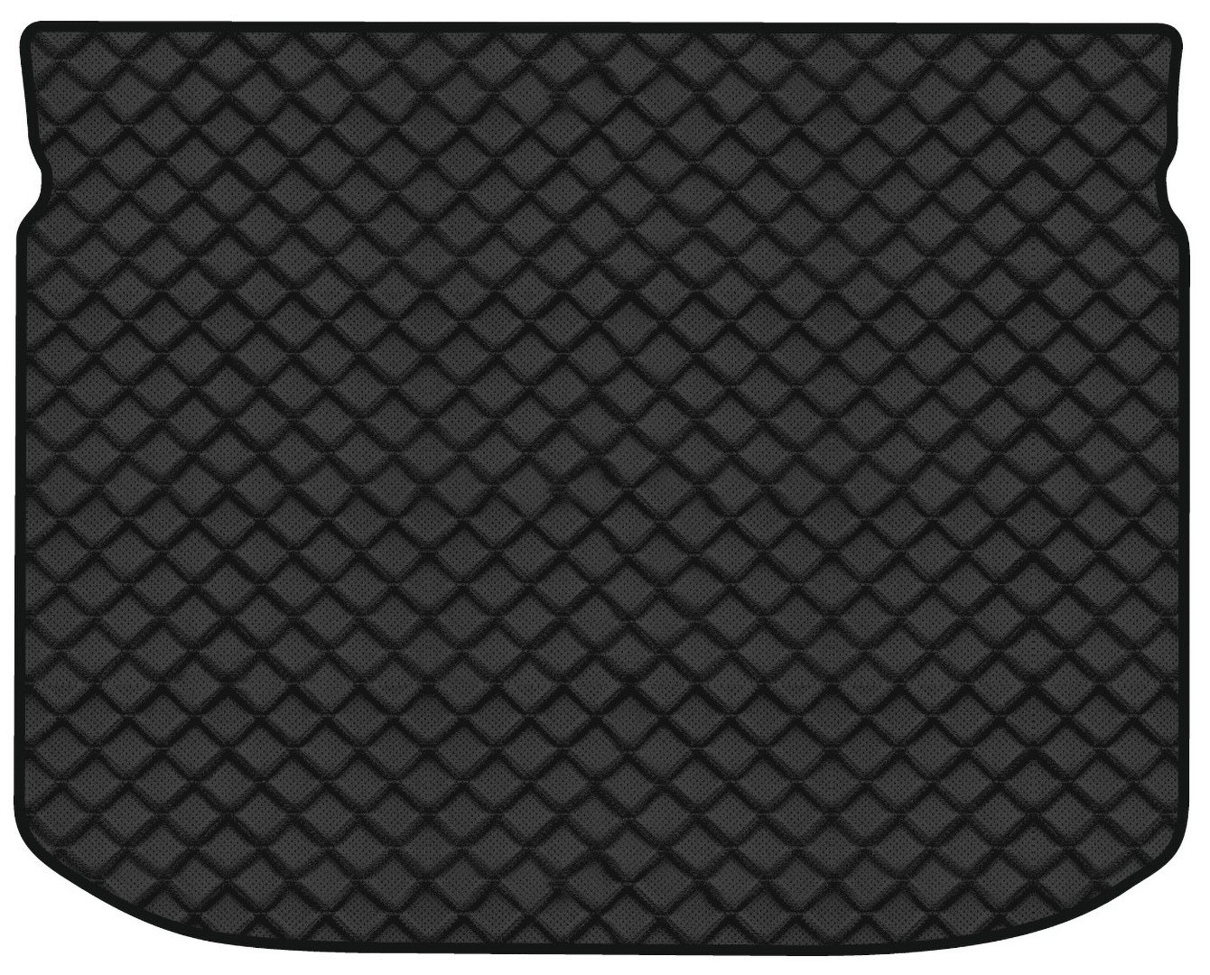 Килимок з екошкіри в багажник авто EVAtech ECO для Qashqai (J12) Hybrid Nissan 2021 3 покоління SUV EU NS42888B1BBB - Фото 1