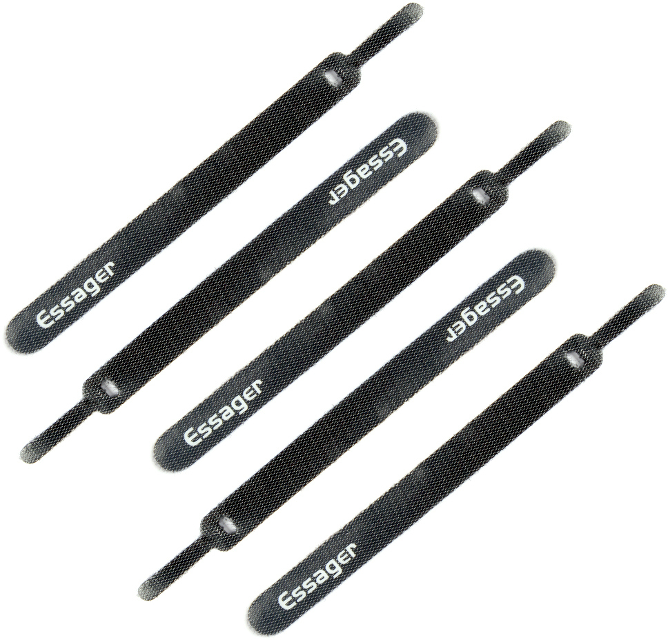 Органайзер для хранения кабелей Essager Earphone Charger Cord  Management Holder Clip 10 pcs/strip (EXD-KBB01) - Фото 1